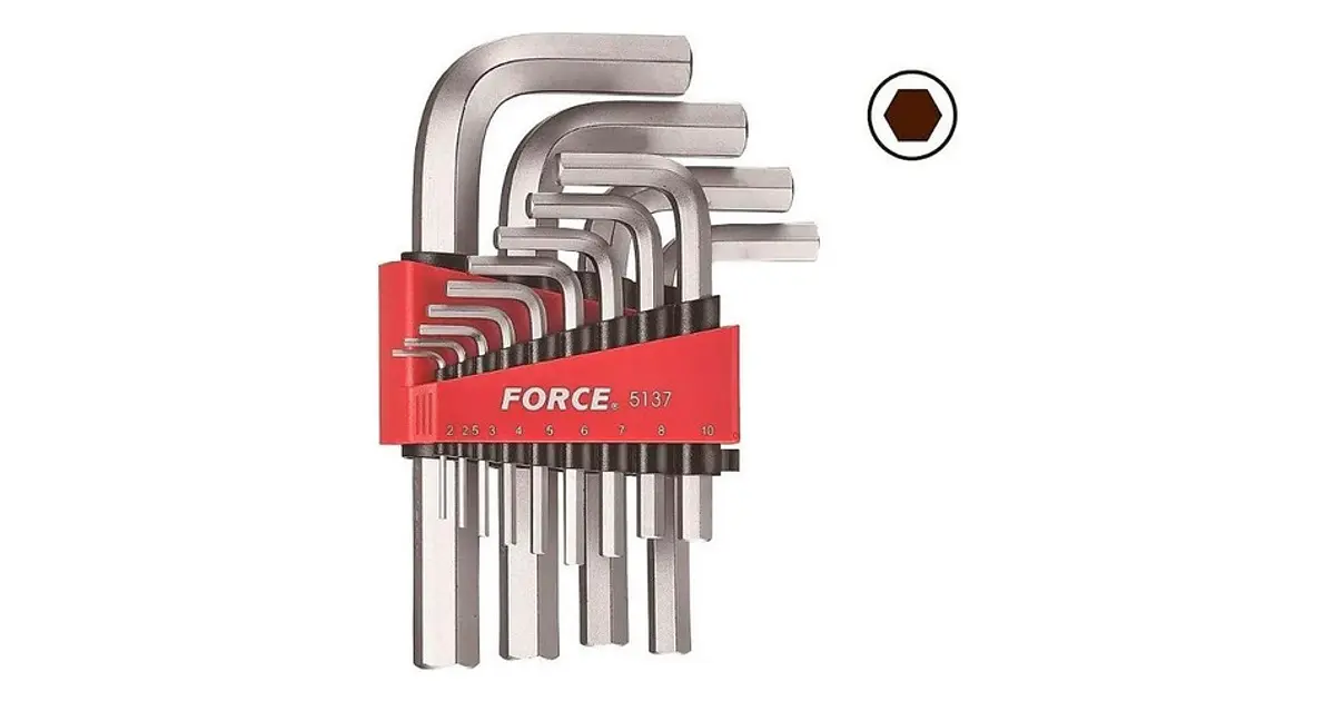 Juego De Llaves Allen 2.0-19 Mm. 13 Pzas. (5137) Force