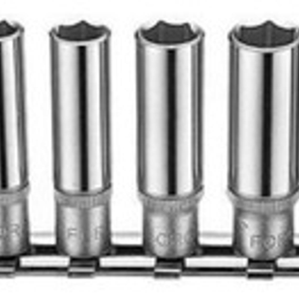 Juego Dado 1/4'' 5/32'' - 9/16'' Largo Hex. (21110d-5) Force Color Imagen 1