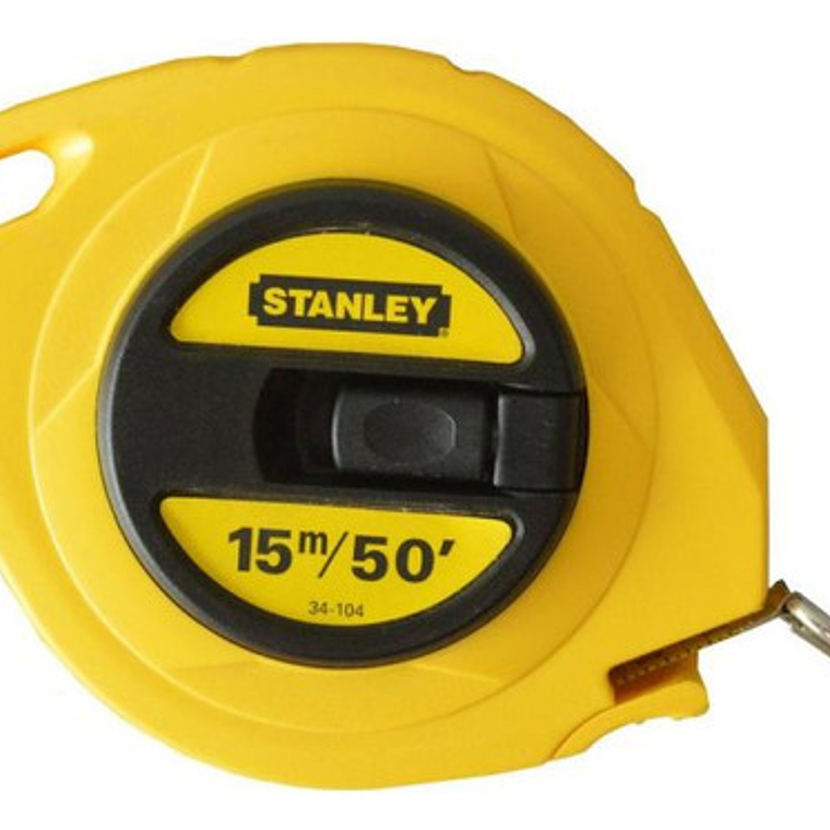 Huincha 15.0 Mts X 3/8'' Acero (34-104s) Stanley 1