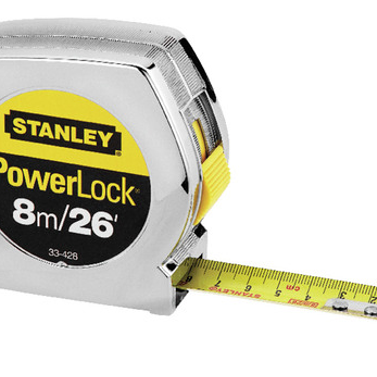 Huincha 8.0 Mts. X 1'' (33-428s) Stanley 1