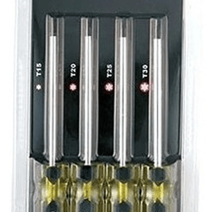 Juego De Destornill. 4 Piezas Torx (stht69-173), Stanley