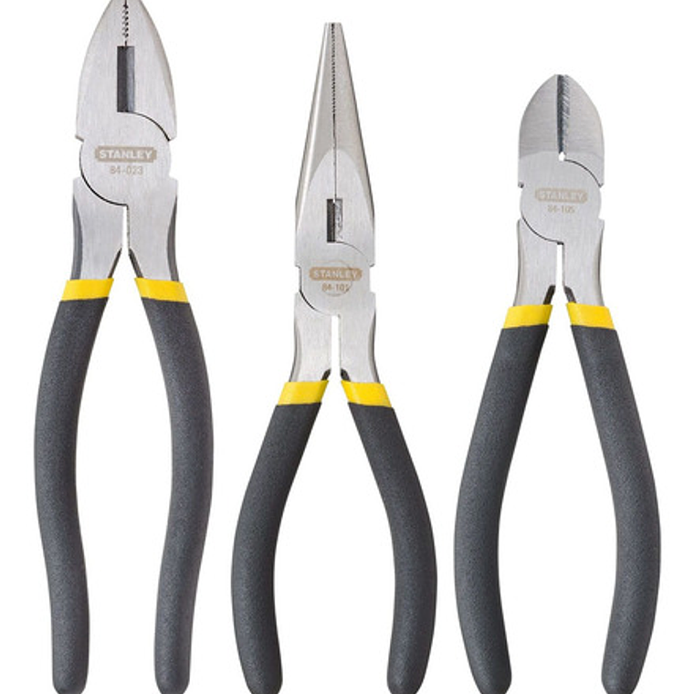 Juego De Alicates 3pzs 90-162la Stanley 1