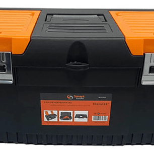 Caja Herramientas Plastica C/metal 24'' (t624) - Smart Tools