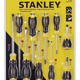 Jgo Destornilladores 10 Pzs Marca Stanley Stmt66676-840