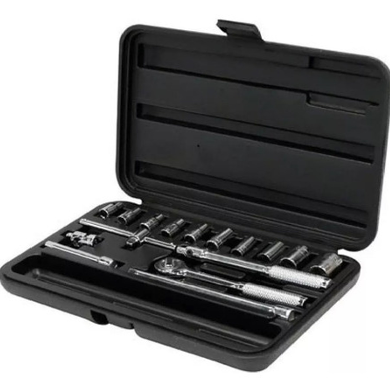 Juego Dados []1/4'' 5/32-1/2'' 17 Piezas (86-118) Stanley 3