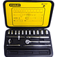 Juego Dados []1/4'' 4 -13 Mm., 18 Pzas. (86-117) Stanley - Miniatura 1