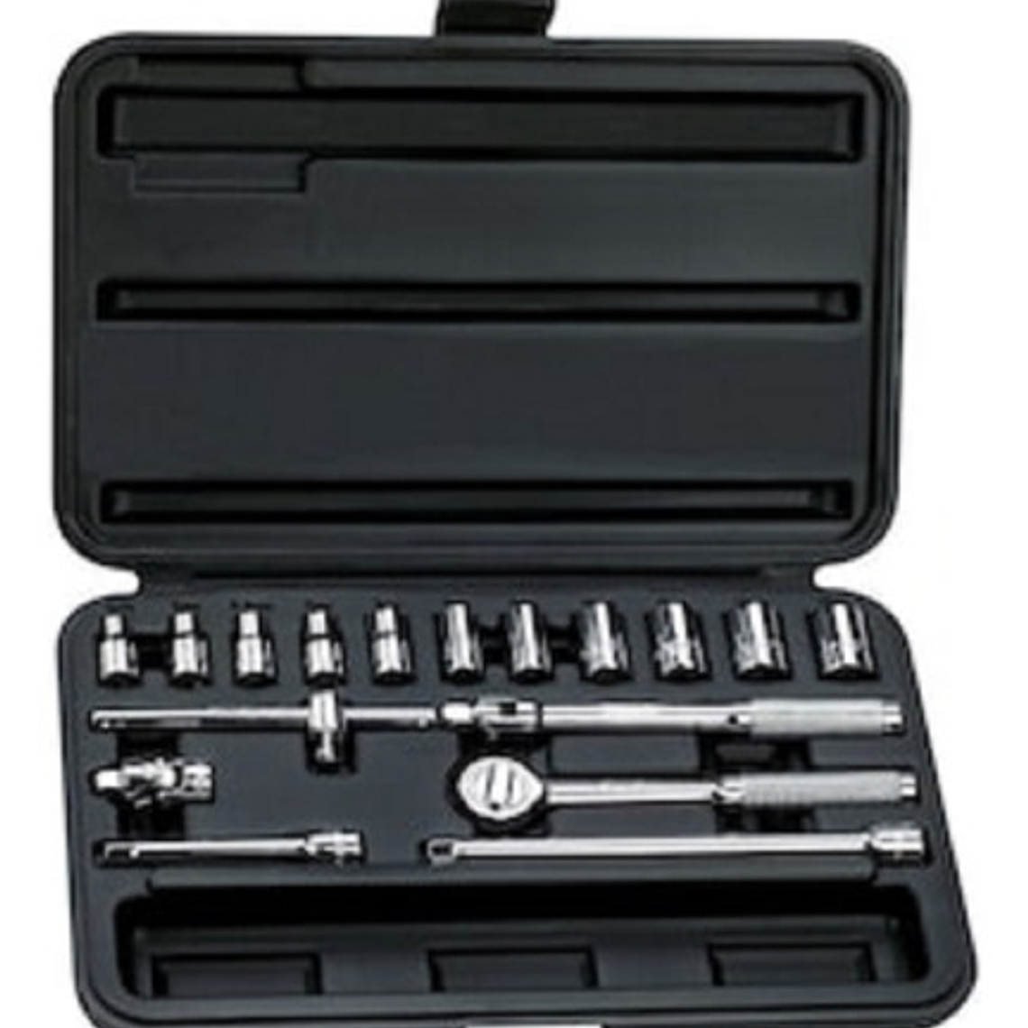 Juego Dados []1/4'' 4 -13 Mm., 18 Pzas. (86-117) Stanley 3