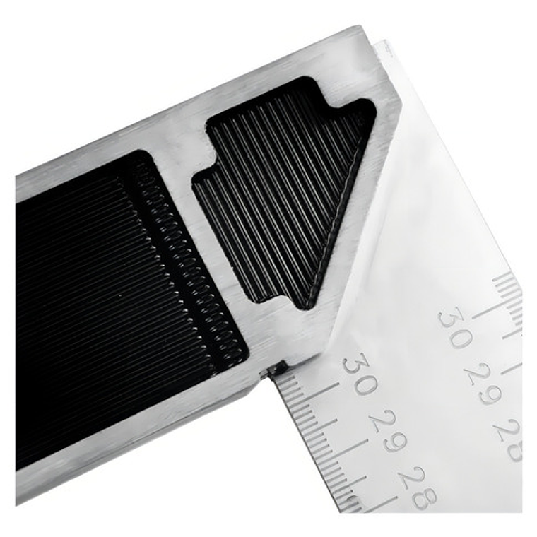 Stanley 12 46-536 Cuadrado De Aluminio Color Plata 3