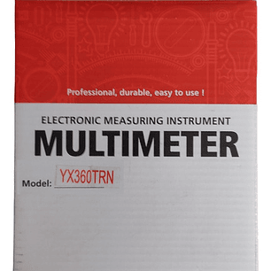 Multímetro Analógico (yx360trn) - Esun
