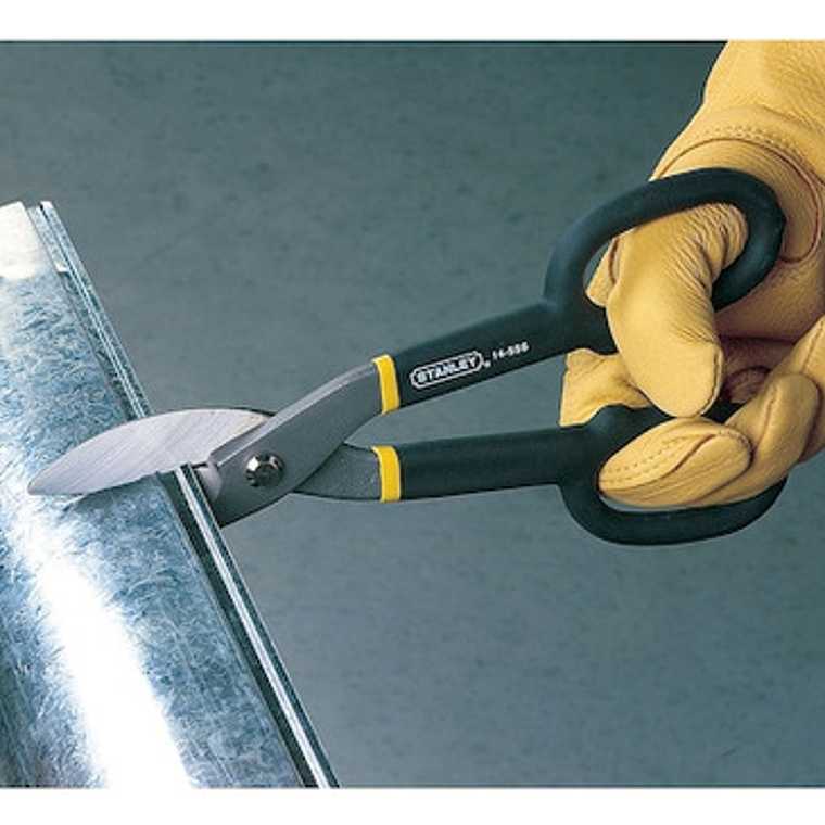 Tijera Hojalatero 10'' Mango Forrado (14-556) Stanley 5