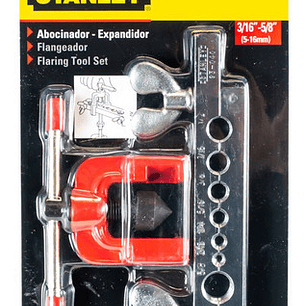 Juego Abocinador/expandidor 5/16''-5/8'' (93-040) Stanley