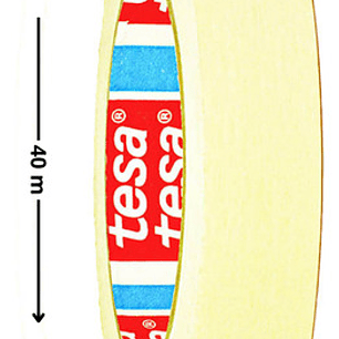Papel Masking Tape 24mm X 40mt Tesa