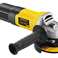 Miniesmeril Angular Stanley Stgs9115 De 60 hz Amarillo Y Negro 900 W 220 V + Accesorio - Miniatura 1