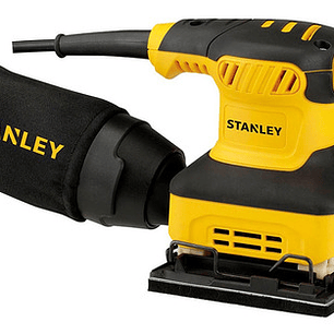 Lijadora Profesional Orbital Stanley Ss24 Con Sistema Velcro Amarilla 50hz 240w