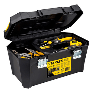Caja De Herramientas 17 Litros Stanley Stst80346-40 Color Negro