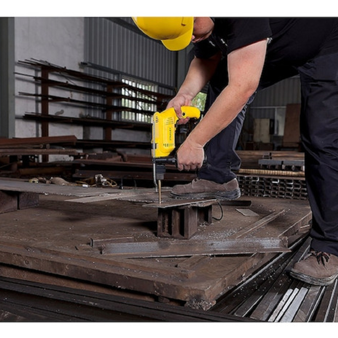 Taladro Percutor 1/2'', 600 W. (sdh600-b2c) Stanley 4