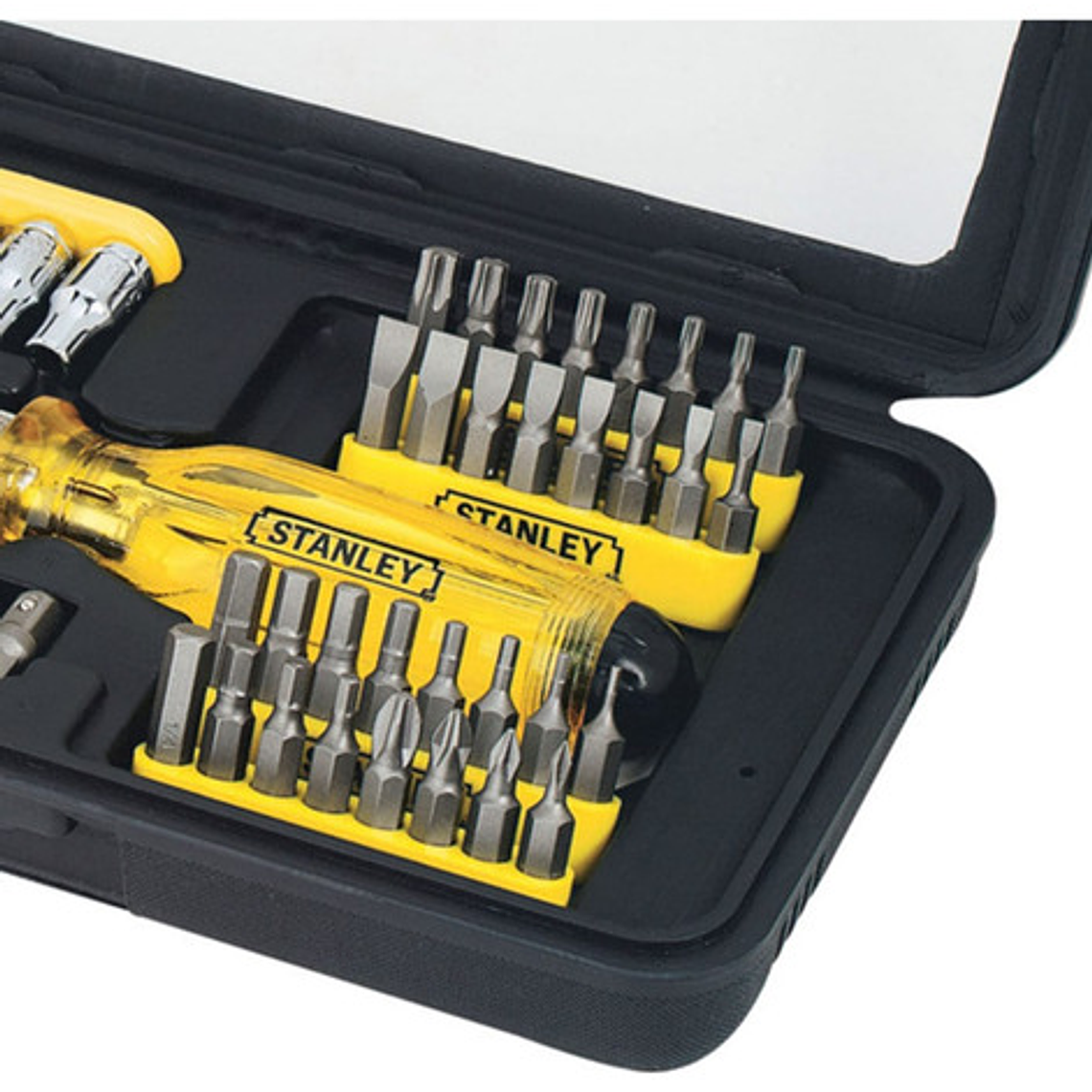 Jgo. Dados/puntas 47 Pzs. C/dest.autom. (68-736) Stanley 2