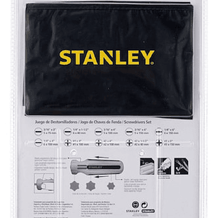 Juego Destornilladores 10 Pzs. R/a (stht69172) Stanley