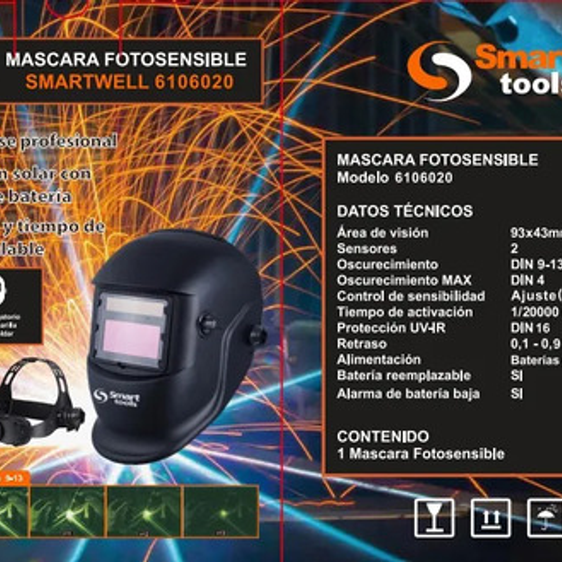Mascara De Soldar Fotosensible (sgy-a11) Smart Tools 5
