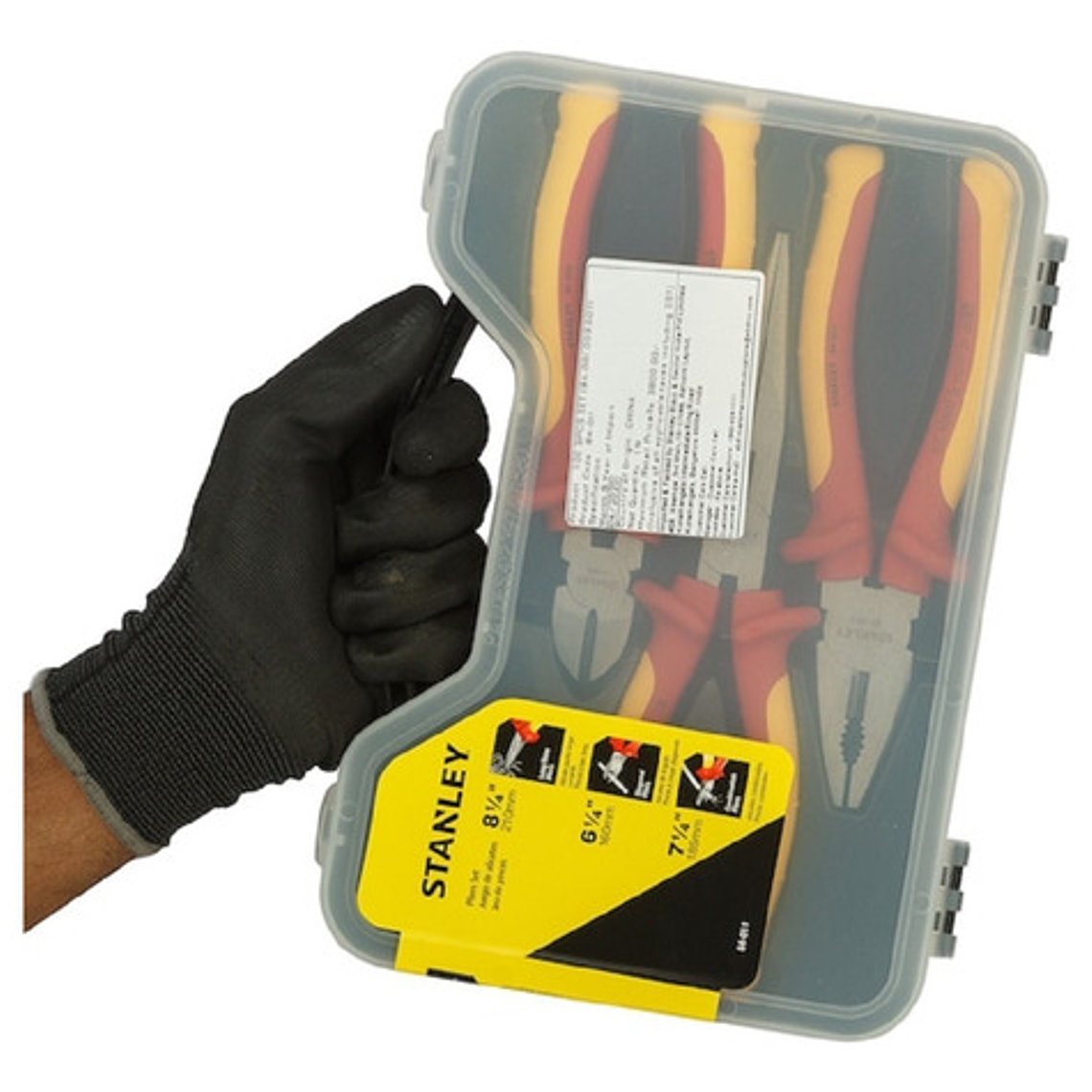 Juego 3 Alicates Aislados De 1000v. (84-011) Stanley 9