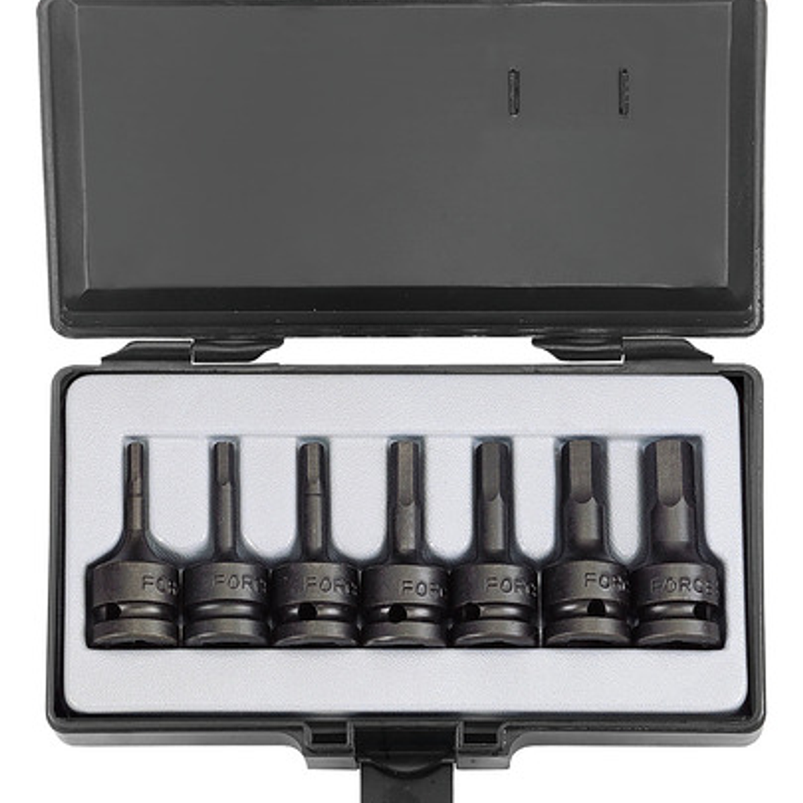 Juego De Dados Impacto 1/2'' Allen De 7 Piezas (4077) Force 3