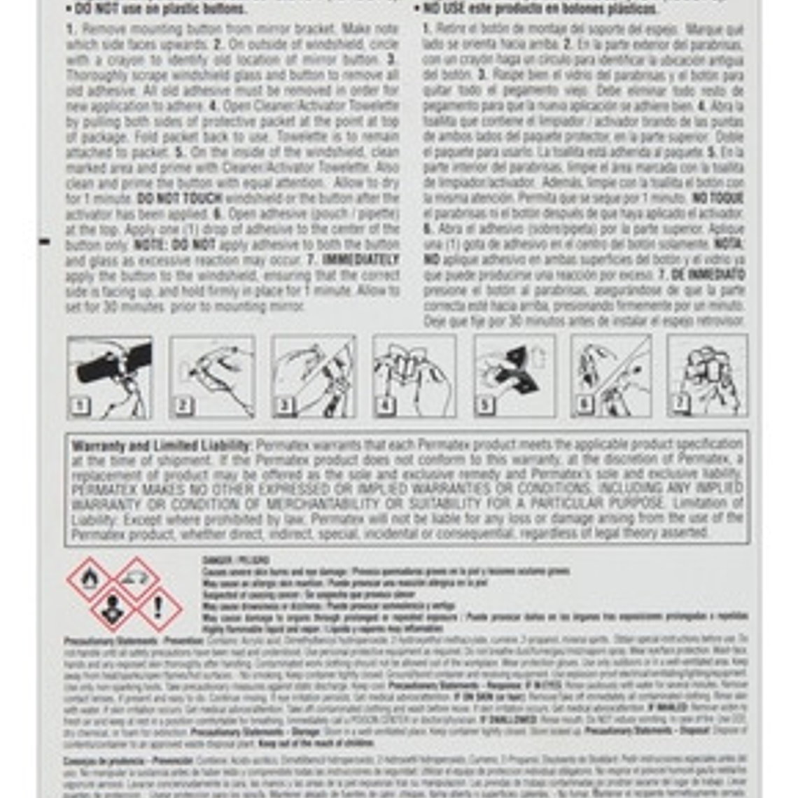 Adhesivo Para Retrovisores De Autos (81844) - Permatex 3