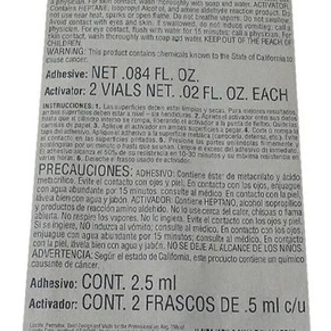 Adhesivo Para Accesorios De Auto Alta Resistencia - Permatex 2