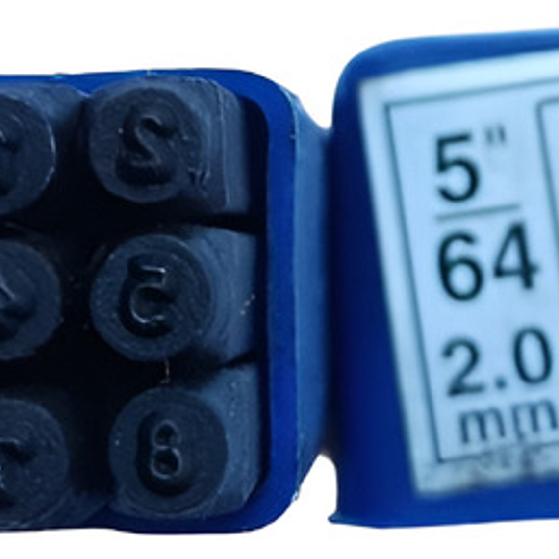 Juego Numeros De Golpe De 2mm - 3mm 2