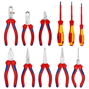 Kit De Herramientas Aisladas De 11 Piezas (001941) - Knipex