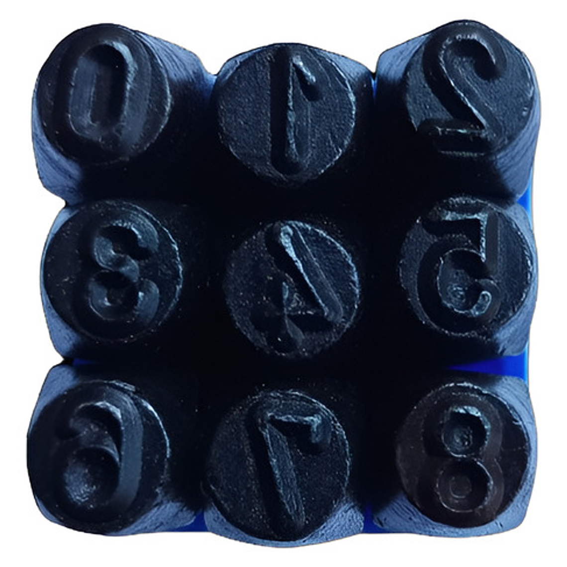 Juego De Numeros De Golpe 6 Mm - India 1