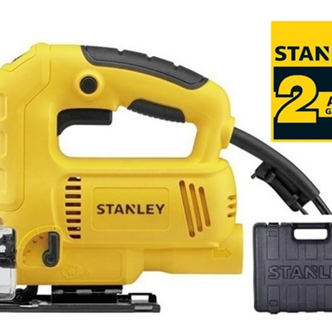 Sierra Caladora Stanley 600w Velocidad Variable Con Maletín 7