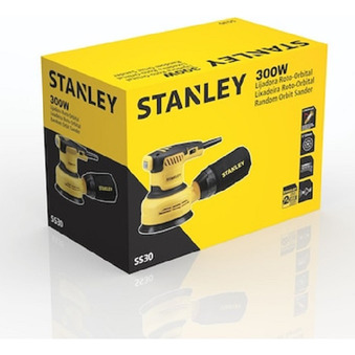 Lijadora Roto-orbital 5'' C/recolector (ss30) Stanley 6