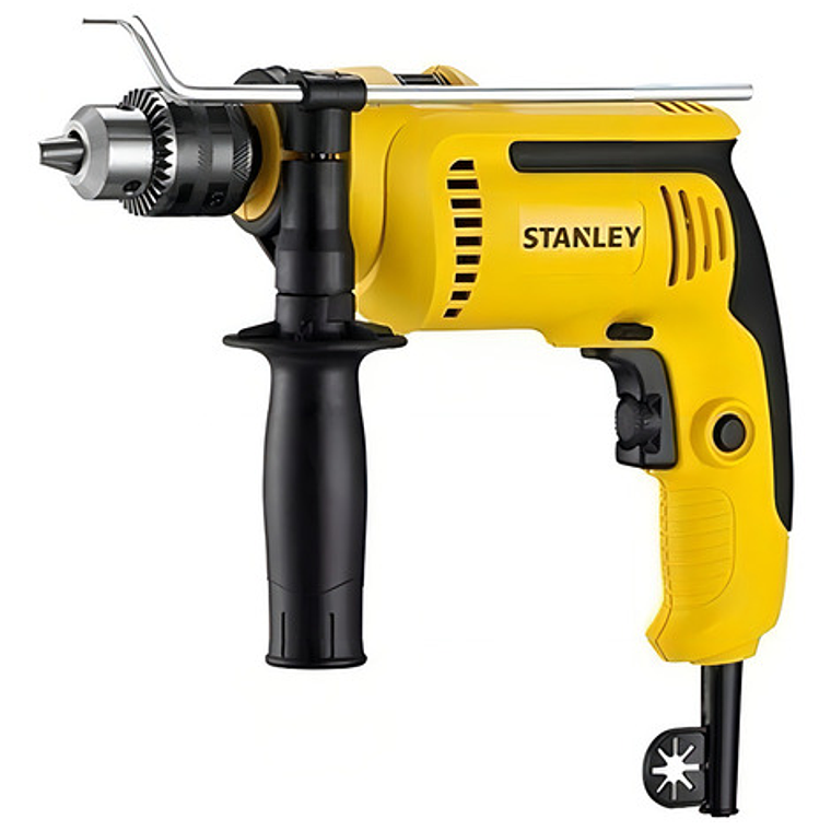 Taladro Con Percutor Stanley 1/2  700w Valija Y Mechas 2