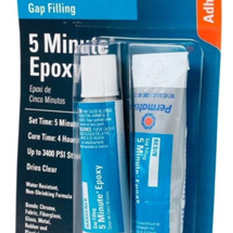 Pegamento Epoxy Adhesivo Transparente Permatex 84201 34gr 1