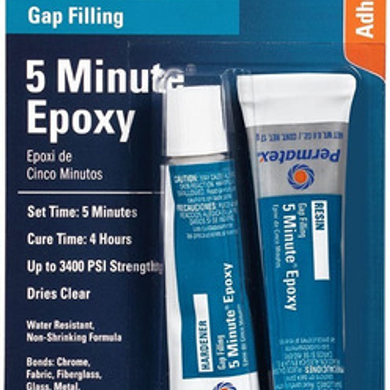 Pegamento Epoxy Adhesivo Transparente Permatex 84201 34gr 3