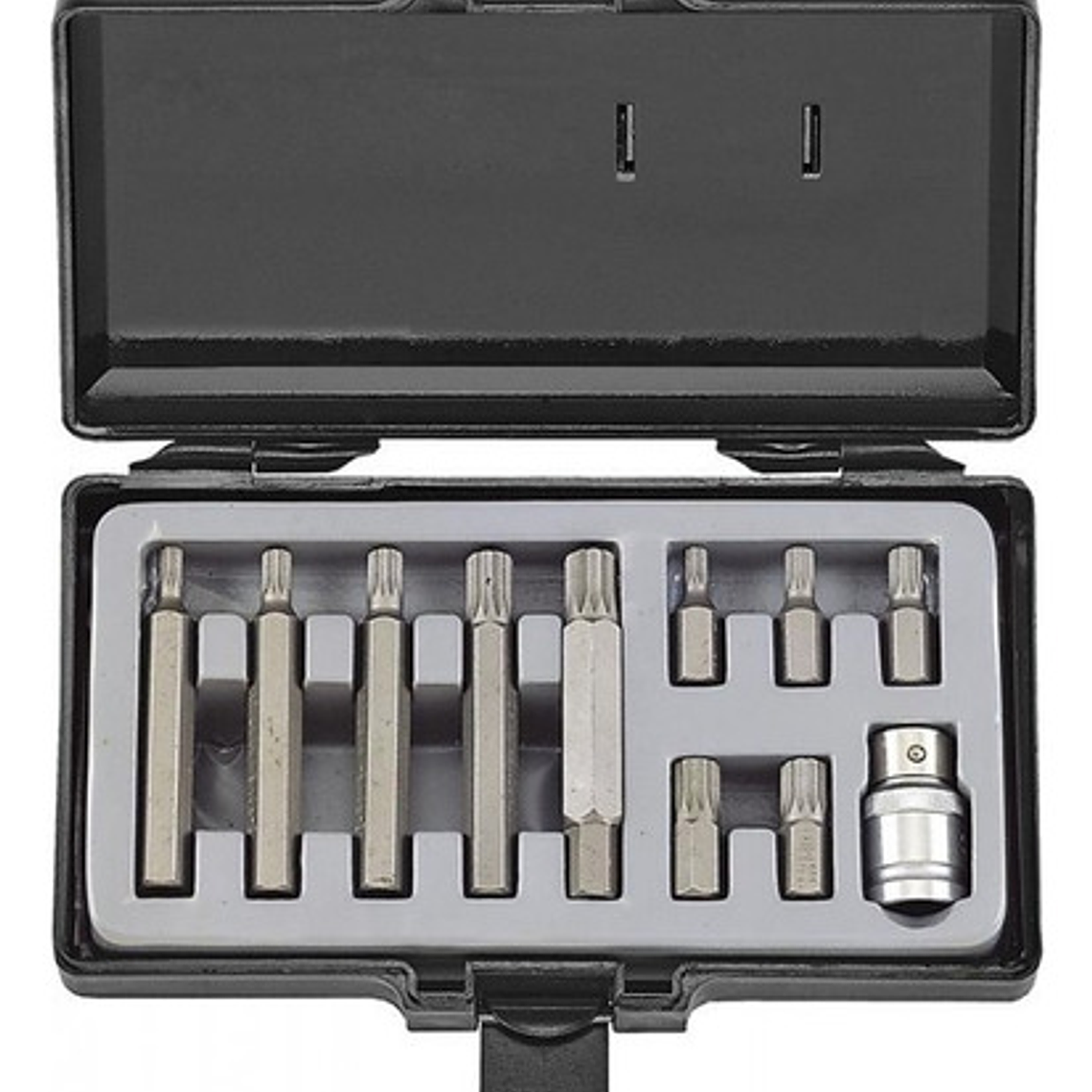 Juego Puntas Imbus De 11 Piezas M5 - M12 (4112) Force 1