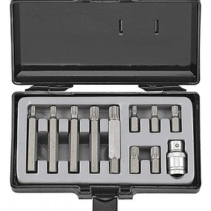 Juego Puntas Imbus De 11 Piezas M5 - M12 (4112) Force