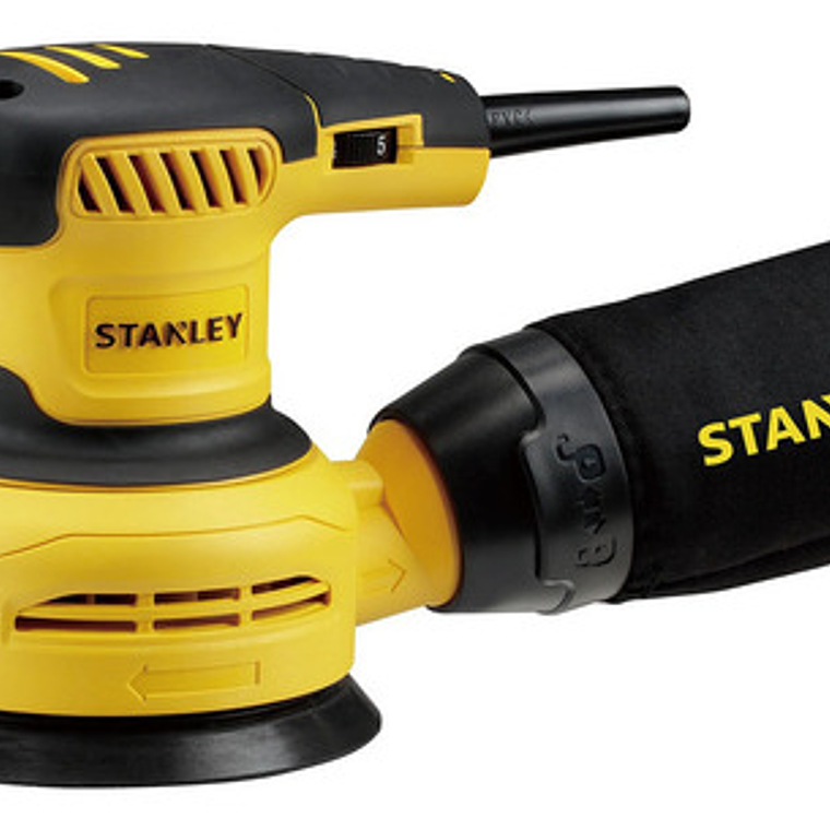 Lijadora Roto-orbital Stanley Ss30-b2c 300w Color Amarillo 5