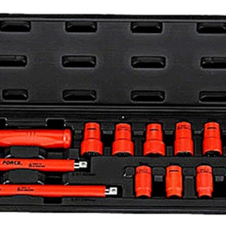 Kit De Herramientas Combinadas Force 3173n De 17 Piezas Color Silver 1