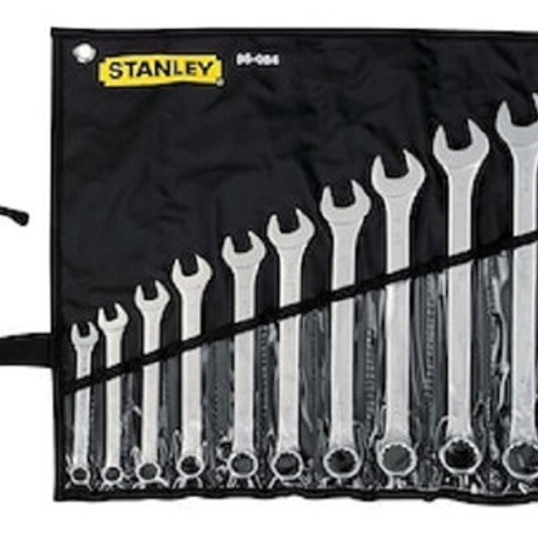 Juego Llaves Pta-corona 3/8''-1'', 11 Pzas. (86-084) Stanley 1