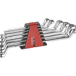 Juego Llaves Corona 75º De 6 - 22mm 8 Piezas (5088) Force Color Imagen