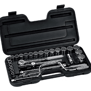 Juego Dados []1/2'' 10-32 Mm., 29 Pzas. (86-504) Stanley