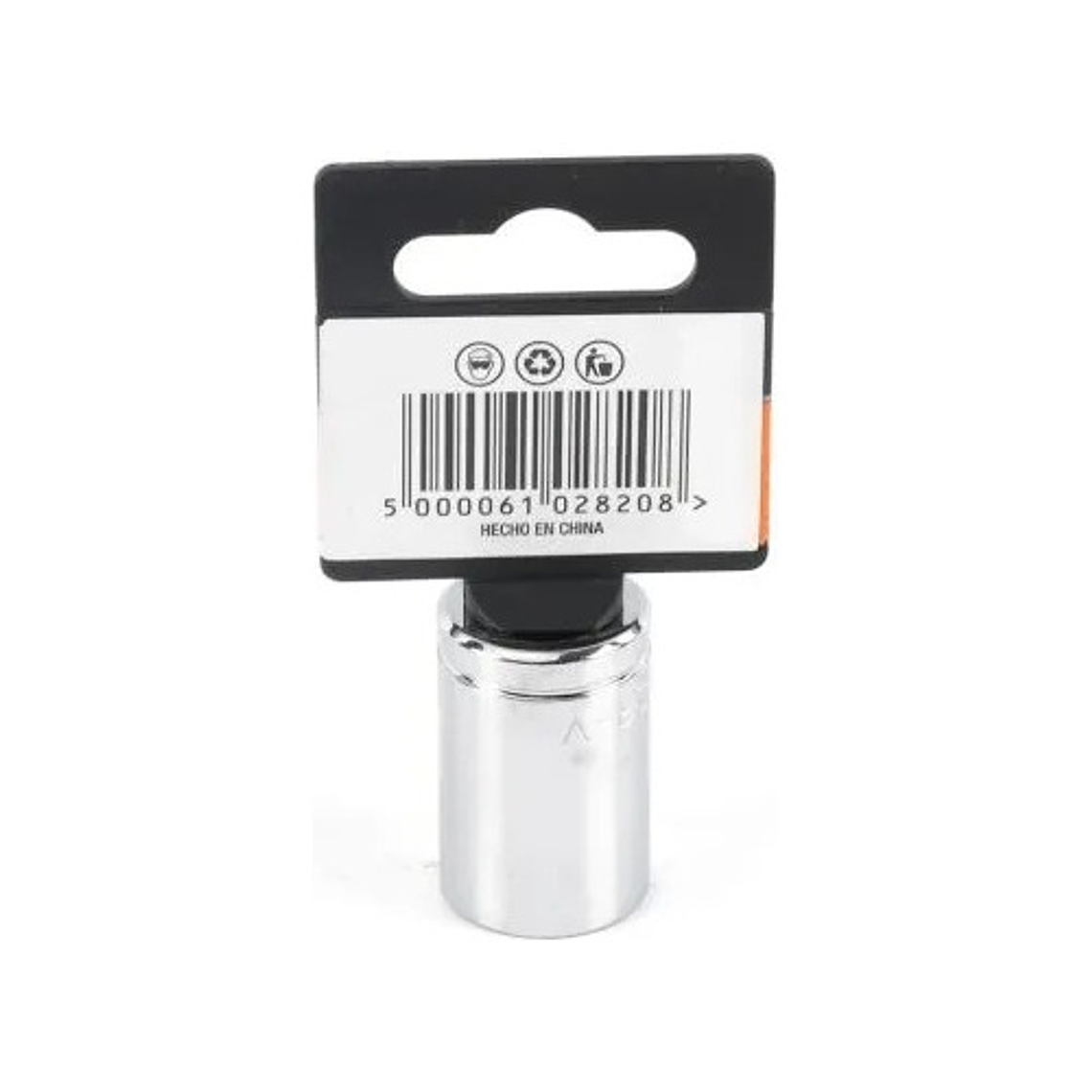 Dado Corto 1/2'' De 18mm Hexagonal - Smart Tools Color Plateado 3