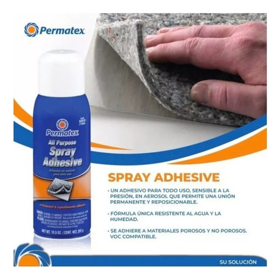 Adhesivo En Aerosol 118-da De 160oz (82019) - Permatex 4