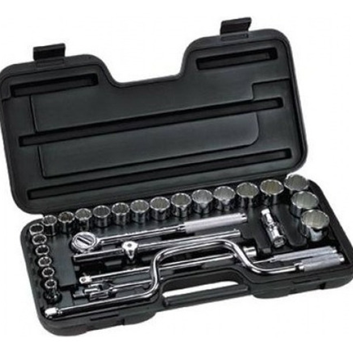 Set Juego Tubos + Llave Crique Stanley 1/2 29 Piezas 86-504 1