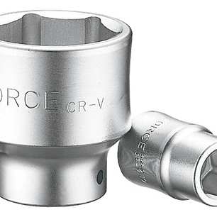 Dado 3/4 De 20 Mm. Hexagonal (56520)force Color Gris