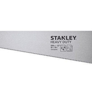 Serrucho 22´ (550mm) Trabajo Pesado Stanley Stht20376-la Eo