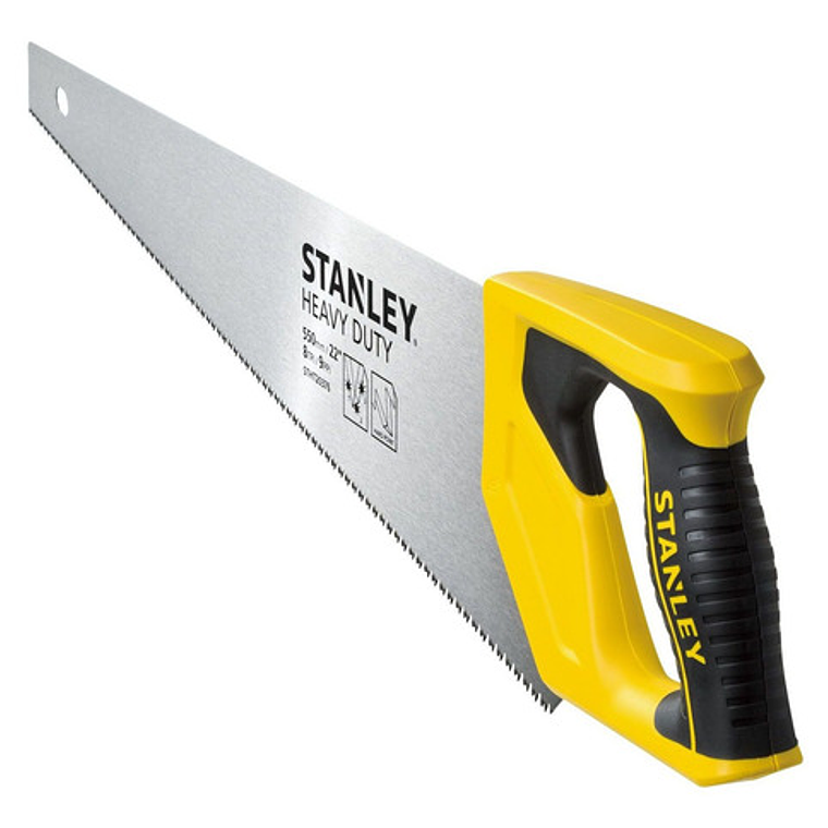 Serrucho 22´ (550mm) Trabajo Pesado Stanley Stht20376-la Eo 3