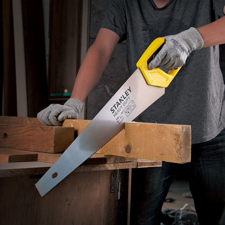 Serrucho 22´ (550mm) Trabajo Pesado Stanley Stht20376-la Eo 8