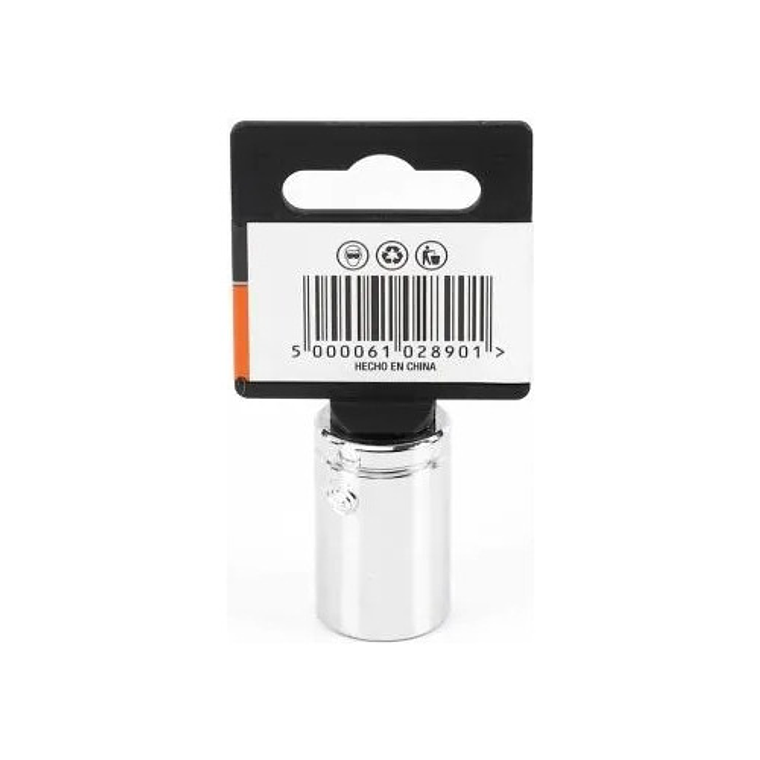 Dado Corto 1/2'' De 11/16'' Hexagonal - Smart Tools Color Plateado 3